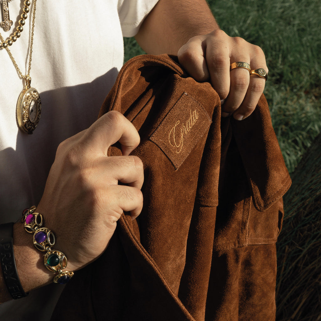 Chapter III: THE EMBRACE Suede Jacket